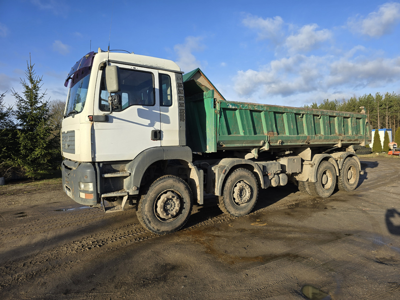 Man TGA 41.360 - Camion benne: photos 1 Man TGA 41.360 - Camion benne: photos 1