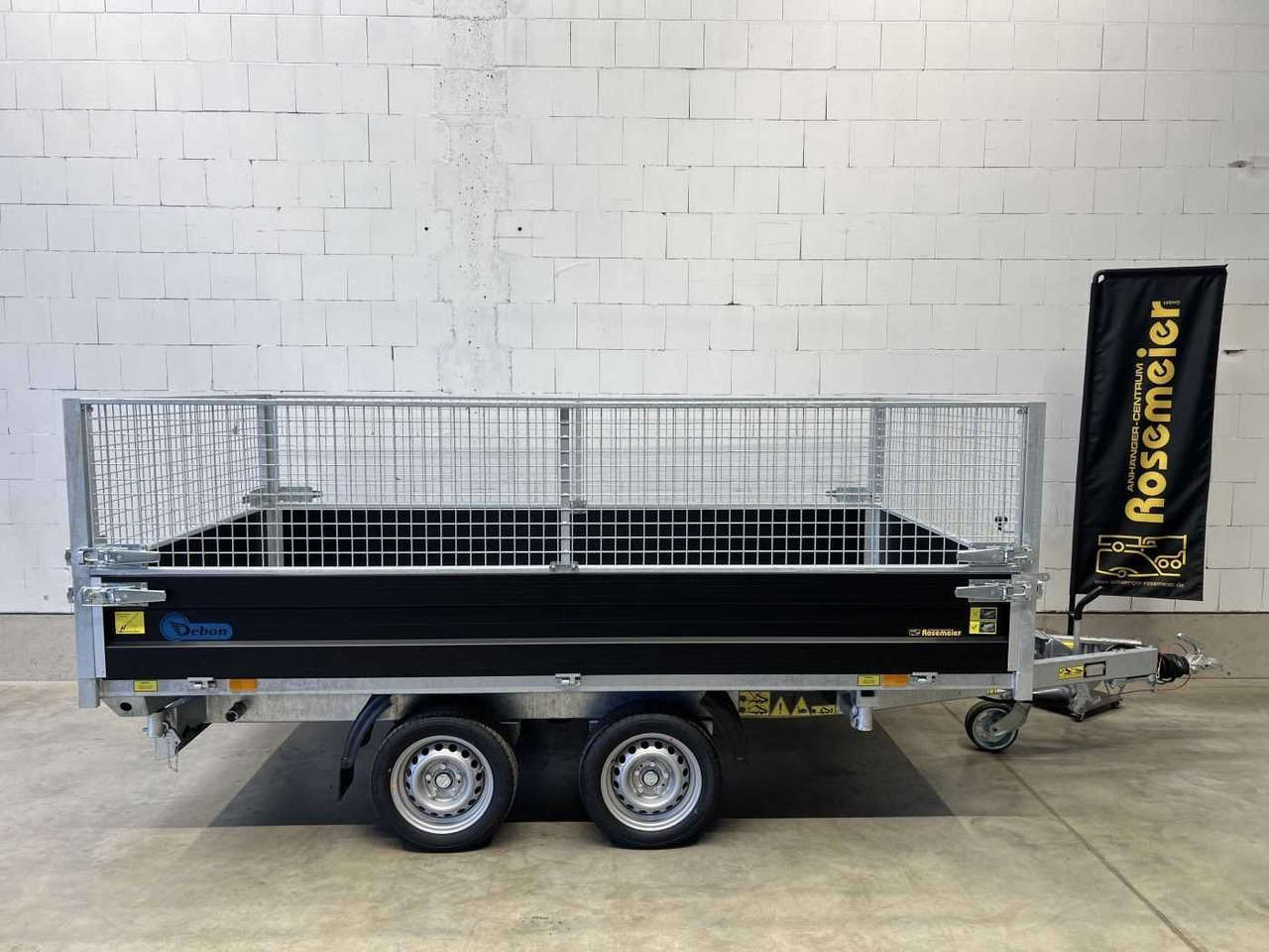 CHEVAL LIBERTE DEBON PW3.3E Black Gitter Dreiseitenkipper - Remorque benne: photos 2 CHEVAL LIBERTE DEBON PW3.3E Black Gitter Dreiseitenkipper - Remorque benne: photos 2