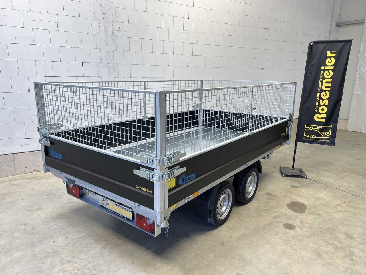 CHEVAL LIBERTE DEBON PW3.3E Black Gitter Dreiseitenkipper - Remorque benne: photos 4 CHEVAL LIBERTE DEBON PW3.3E Black Gitter Dreiseitenkipper - Remorque benne: photos 4