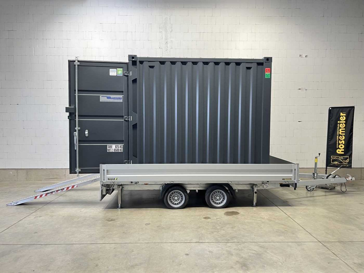 Container Hochlader - Remorque voiture: photos 1 Container Hochlader - Remorque voiture: photos 1