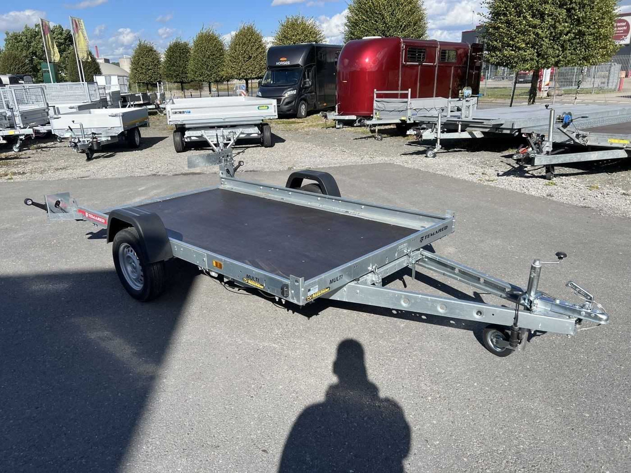 DC Plattform Motorradanhänger kippbar - Remorque pour moto: photos 2 DC Plattform Motorradanhänger kippbar - Remorque pour moto: photos 2