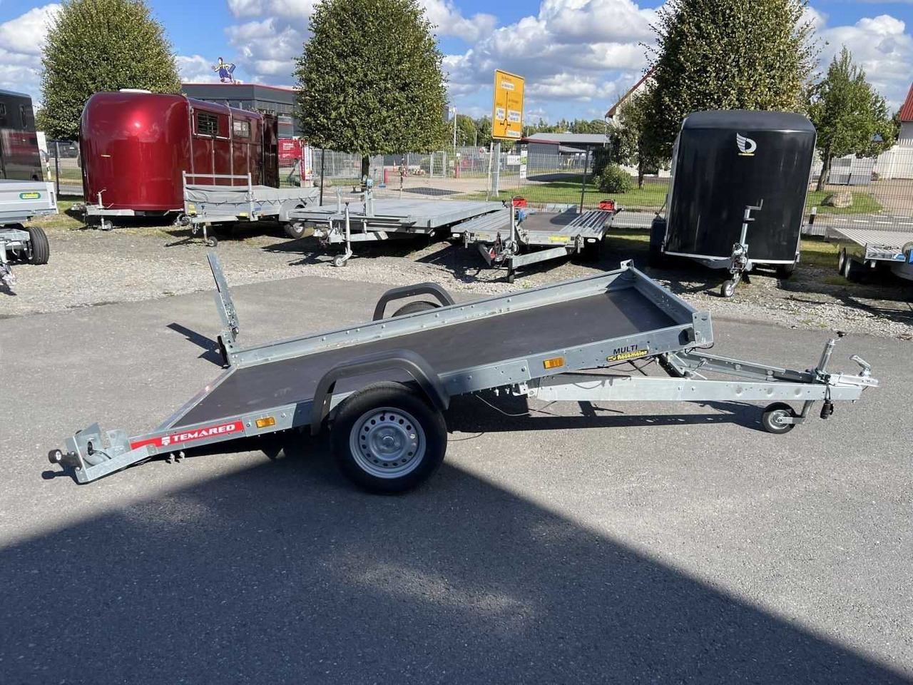 DC Plattform Motorradanhänger kippbar - Remorque pour moto: photos 1 DC Plattform Motorradanhänger kippbar - Remorque pour moto: photos 1