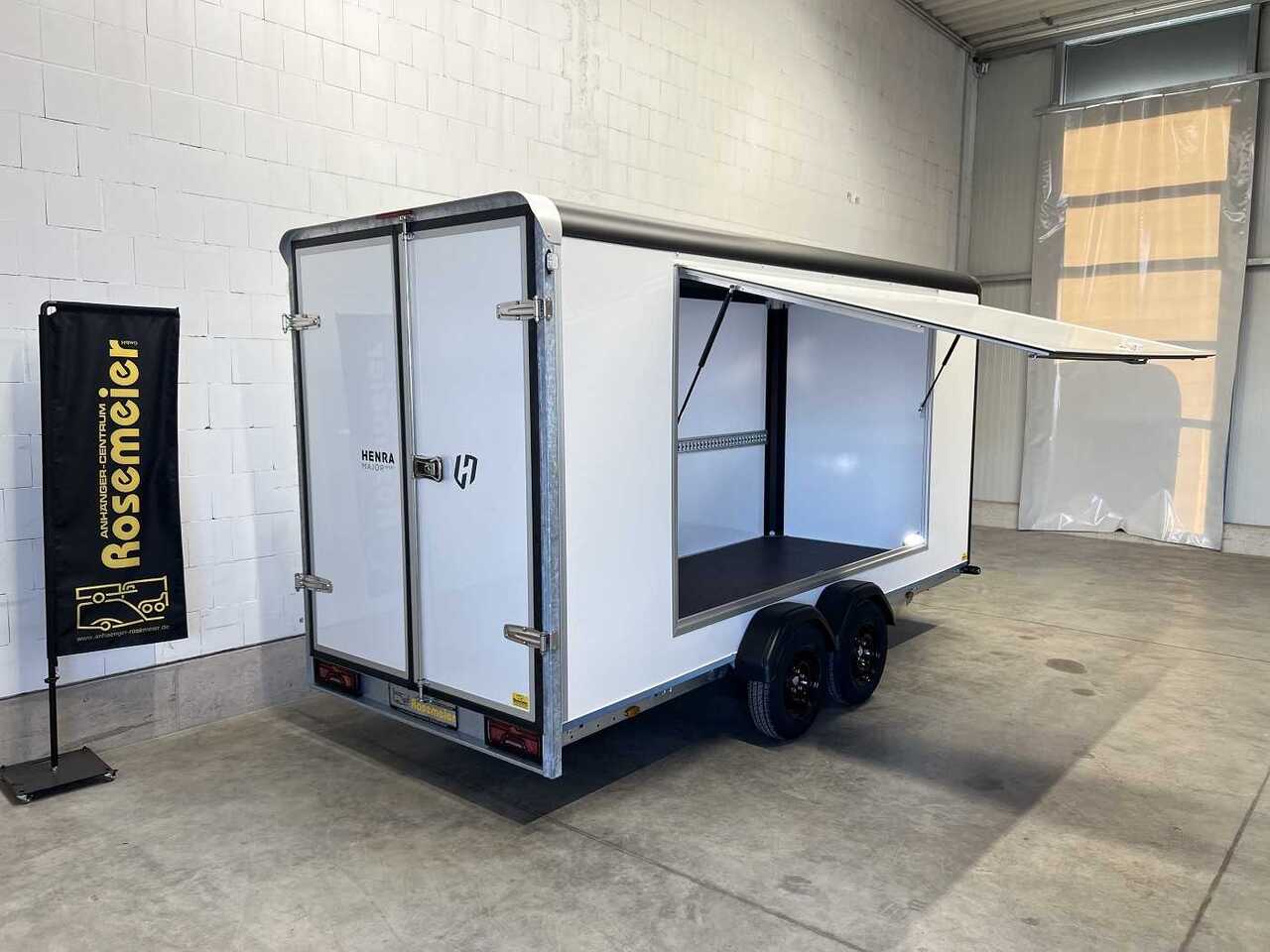 HENRA Box Trailer mit Seitenklappe Kofferanhänger - Remorque magasin: photos 2 HENRA Box Trailer mit Seitenklappe Kofferanhänger - Remorque magasin: photos 2
