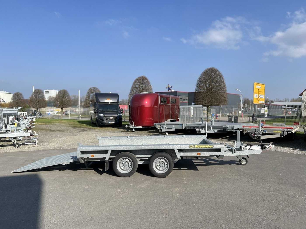 HULCO Terrax-2 3500 Maschinentransporter - Remorque porte engin: photos 1 HULCO Terrax-2 3500 Maschinentransporter - Remorque porte engin: photos 1