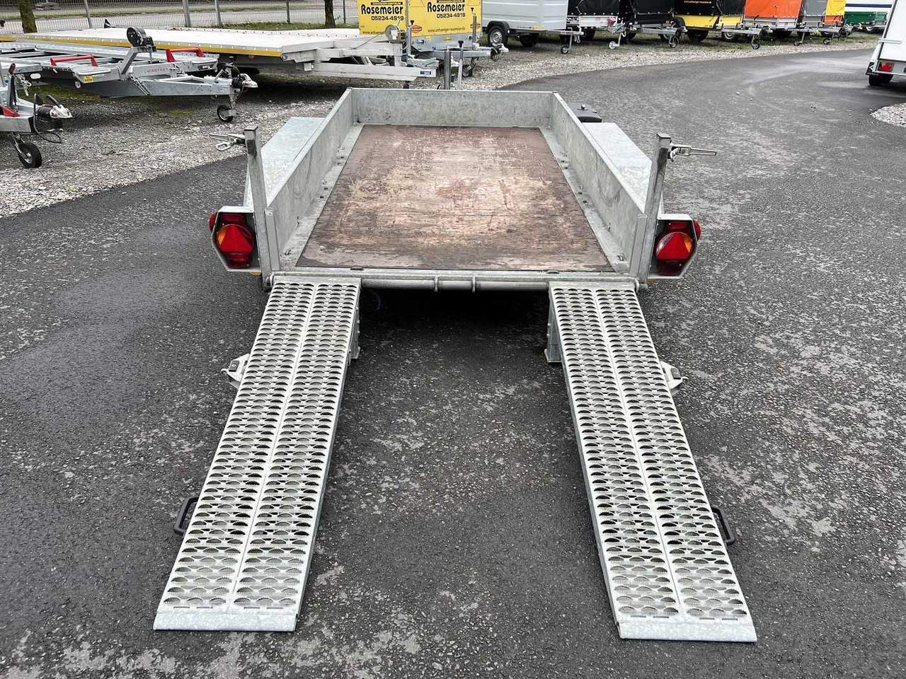 HUMBAUR HS-Senko TA Maschinentransporter - Remorque porte engin: photos 5 HUMBAUR HS-Senko TA Maschinentransporter - Remorque porte engin: photos 5