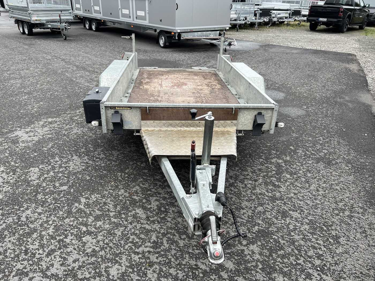 HUMBAUR HS-Senko TA Maschinentransporter - Remorque porte engin: photos 4 HUMBAUR HS-Senko TA Maschinentransporter - Remorque porte engin: photos 4