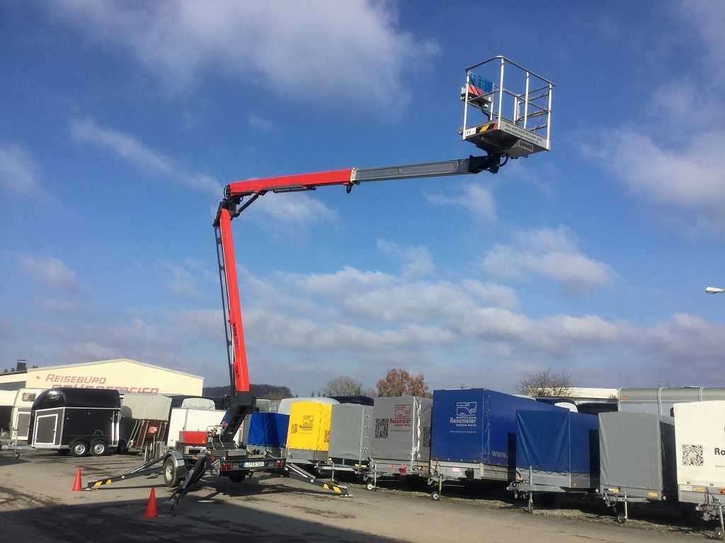 PAUS Lift GT 18A Sonderanhänger Mietgerät Maschinentransporter - Nacelle sur remorque: photos 5 PAUS Lift GT 18A Sonderanhänger Mietgerät Maschinentransporter - Nacelle sur remorque: photos 5