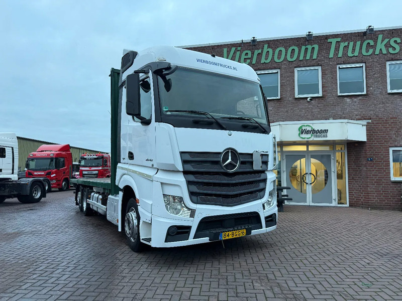 Mercedes-Benz Actros Actros 2542LL 6X2 met open laabak BDF Platform NL Truck - Camion plateau: photos 1 Mercedes-Benz Actros Actros 2542LL 6X2 met open laabak BDF Platform NL Truck - Camion plateau: photos 1