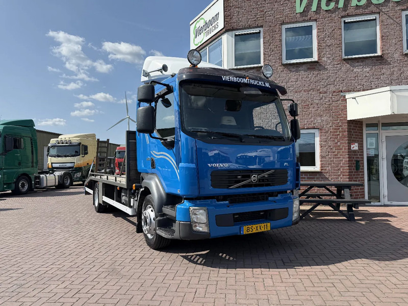 Camion porte-voitures Volvo FL 12.240 FL12 .240 machinetransporter / euro4 / Schaltgetriebe / 219.746KM / Holland Truck: photos 1