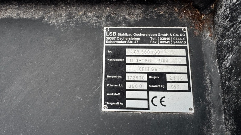 JCB 560-80 AgriXtra DualTech Vollausstattung top - Chargeuse: photos 4 JCB 560-80 AgriXtra DualTech Vollausstattung top - Chargeuse: photos 4