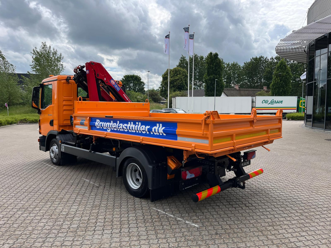 MAN TGL 8.220 - Camion benne, Camion grue: photos 2 MAN TGL 8.220 - Camion benne, Camion grue: photos 2