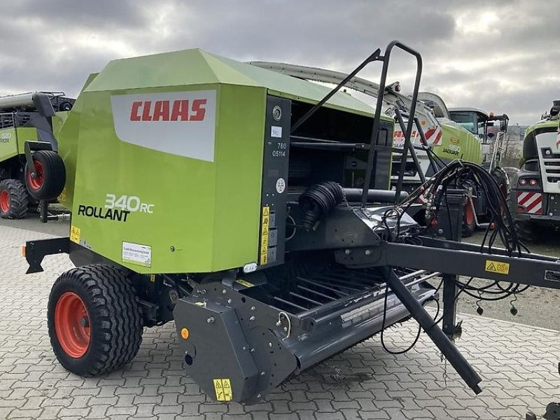 CLAAS ROLLANT 340 RC - Presse à balles rondes, Enrubanneuse: photos 1 CLAAS ROLLANT 340 RC - Presse à balles rondes, Enrubanneuse: photos 1