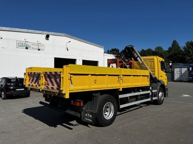 Mercedes-Benz Axor 1828 mit Kipper und Ladekran Top - Camion benne, Camion grue: photos 3 Mercedes-Benz Axor 1828 mit Kipper und Ladekran Top - Camion benne, Camion grue: photos 3