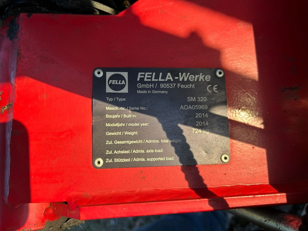 Fella SM 320 - Faucheuse: photos 2 Fella SM 320 - Faucheuse: photos 2
