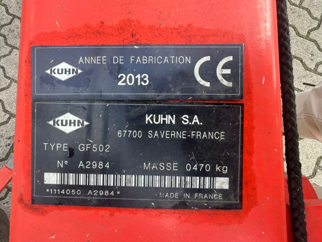Kuhn GF 502 - Faneuse: photos 2 Kuhn GF 502 - Faneuse: photos 2
