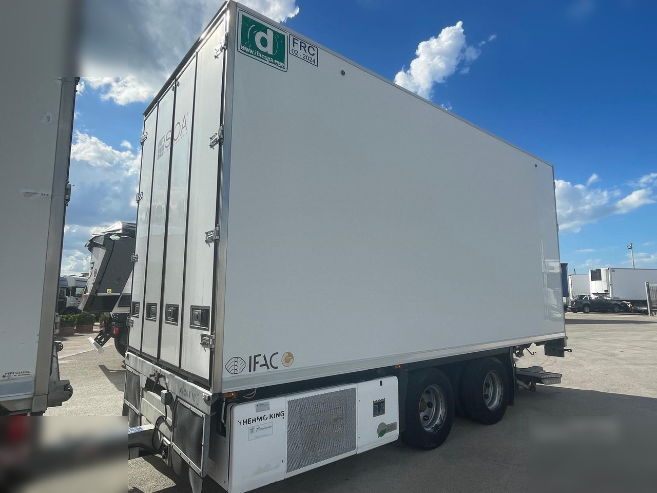 FAST - Remorque frigorifique: photos 2 FAST - Remorque frigorifique: photos 2