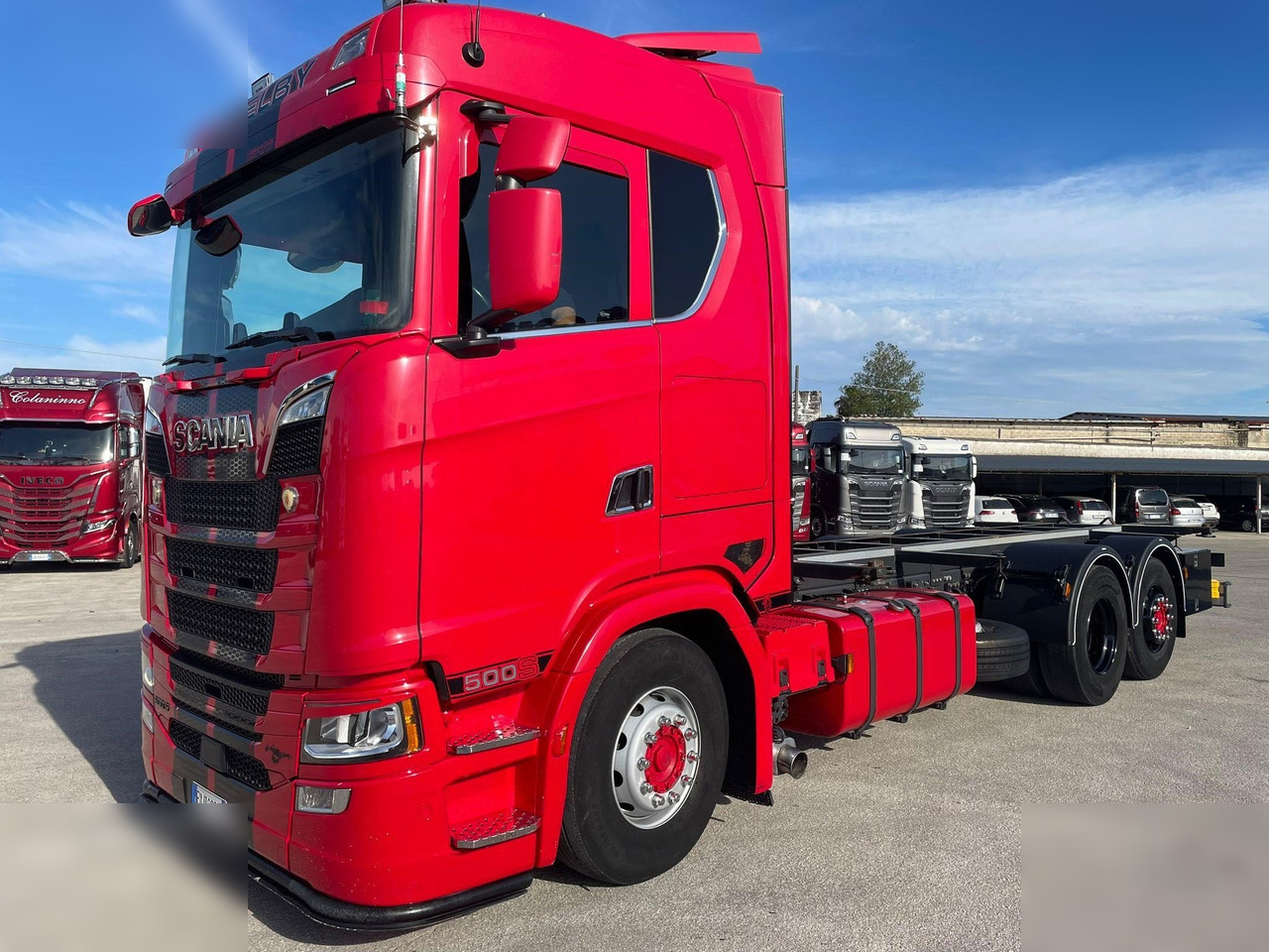 SCANIA S500 - Camion porte-conteneur/ Caisse mobile: photos 2 SCANIA S500 - Camion porte-conteneur/ Caisse mobile: photos 2