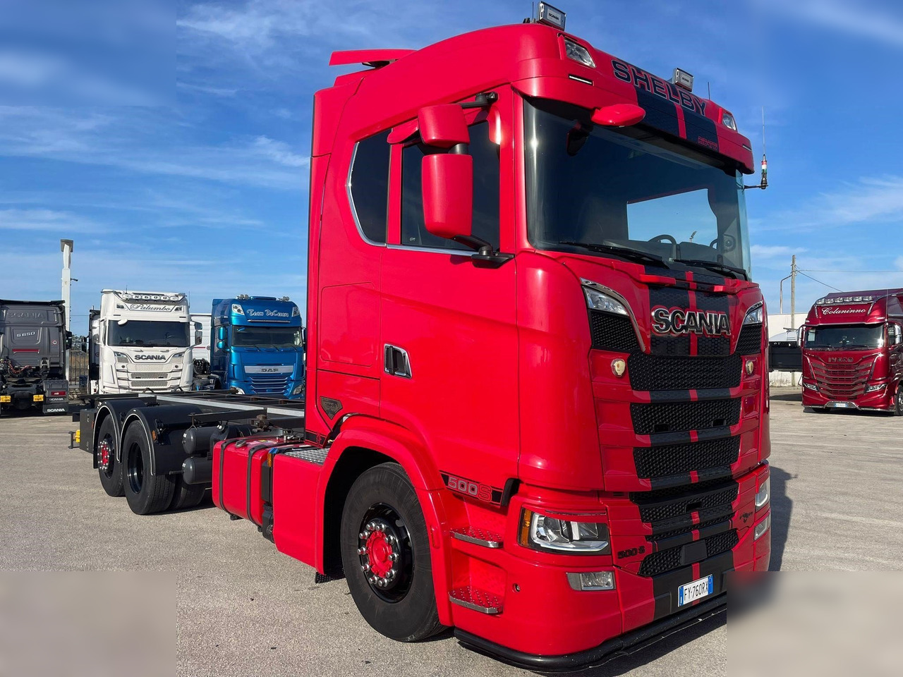 SCANIA S500 - Camion porte-conteneur/ Caisse mobile: photos 1 SCANIA S500 - Camion porte-conteneur/ Caisse mobile: photos 1