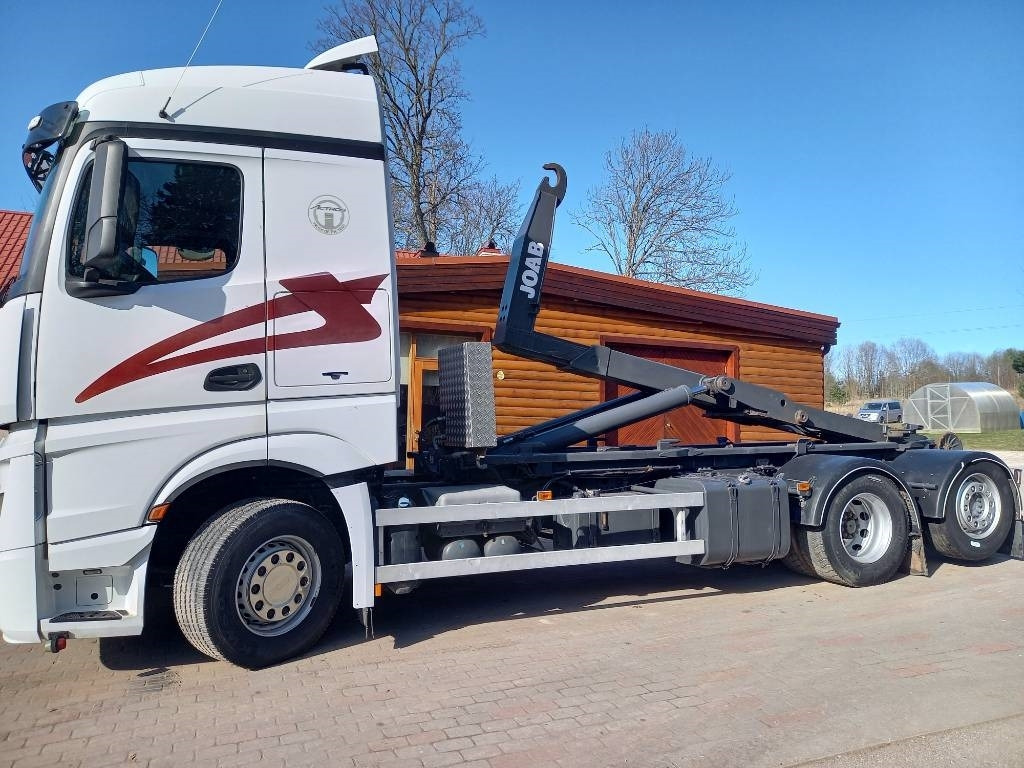 Camion ampliroll Mercedes-Benz Actros, 6X2, JOAB HOOK LIFT: photos 10