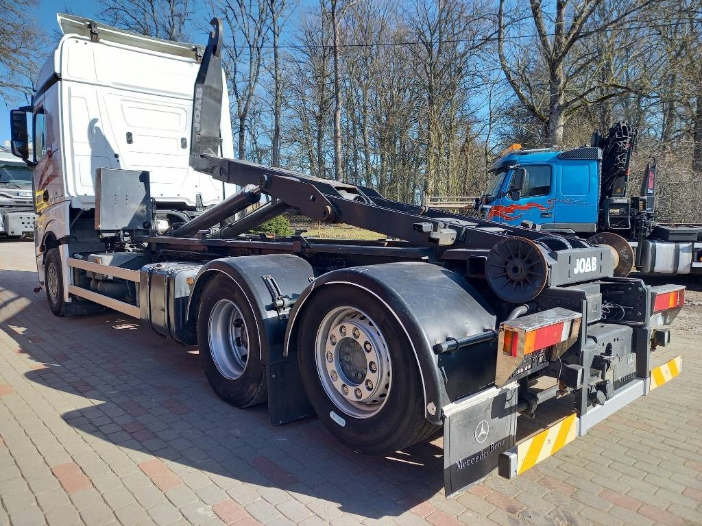 Camion ampliroll Mercedes-Benz Actros, 6X2, JOAB HOOK LIFT: photos 17