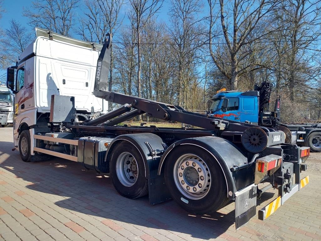 Camion ampliroll Mercedes-Benz Actros, 6X2, JOAB HOOK LIFT: photos 18