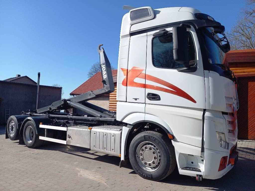 Camion ampliroll Mercedes-Benz Actros, 6X2, JOAB HOOK LIFT: photos 11
