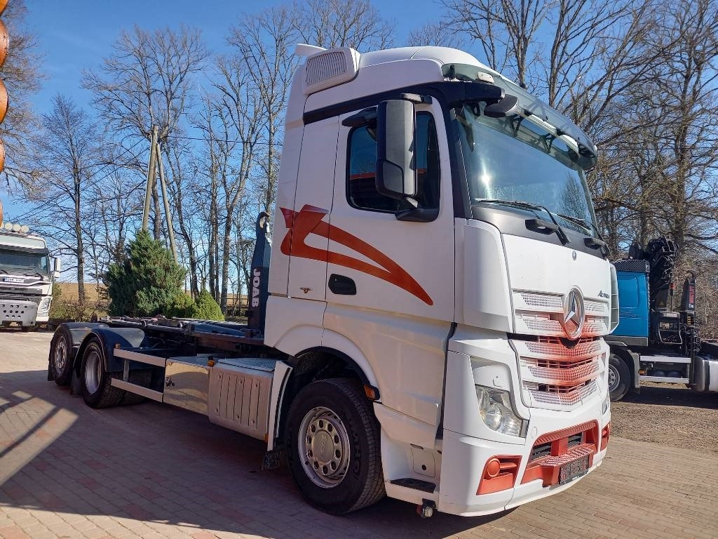 Camion ampliroll Mercedes-Benz Actros, 6X2, JOAB HOOK LIFT: photos 8