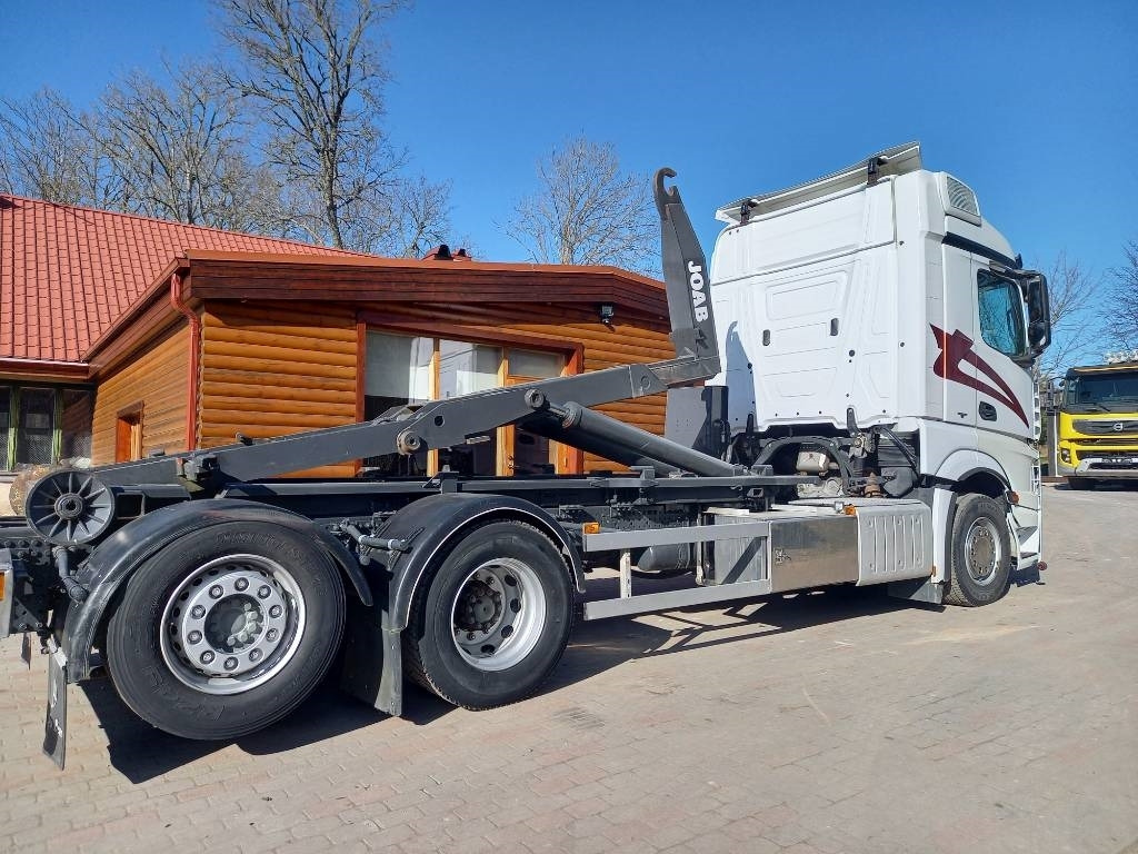 Camion ampliroll Mercedes-Benz Actros, 6X2, JOAB HOOK LIFT: photos 14