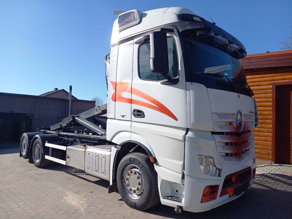 Camion ampliroll Mercedes-Benz Actros, 6X2, JOAB HOOK LIFT: photos 12