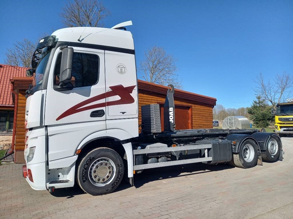 Camion ampliroll Mercedes-Benz Actros, 6X2, JOAB HOOK LIFT: photos 6