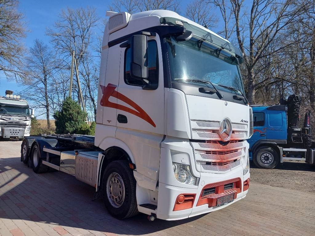 Camion ampliroll Mercedes-Benz Actros, 6X2, JOAB HOOK LIFT: photos 7