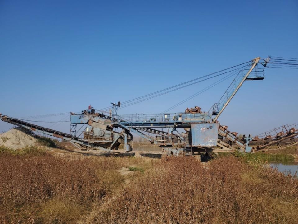 180 t Eimerkettenbagger auf Raupenfahrwerk - Dragline (pelle à benne traînante): photos 5 180 t Eimerkettenbagger auf Raupenfahrwerk - Dragline (pelle à benne traînante): photos 5