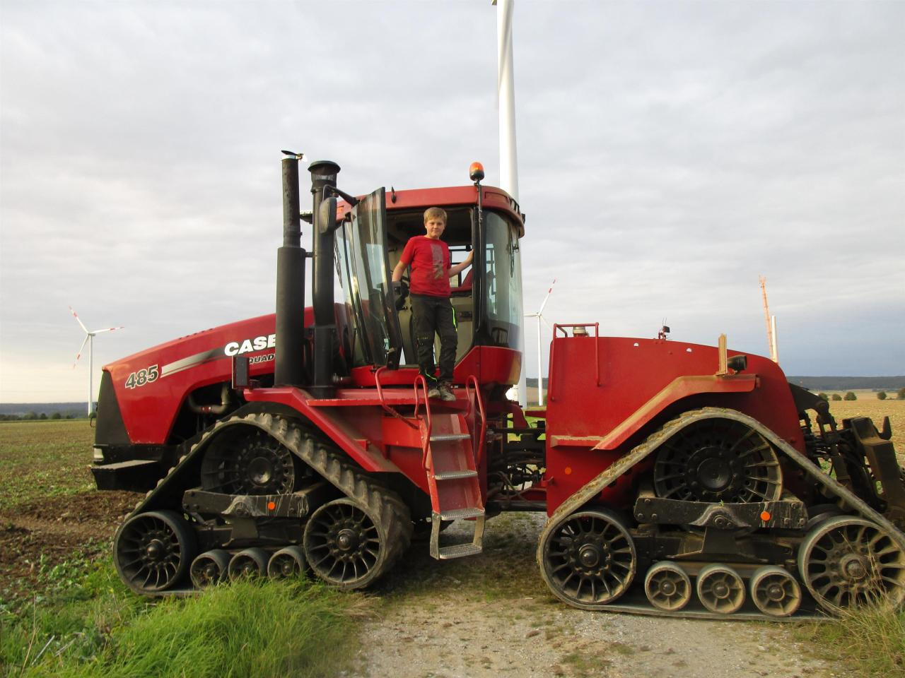 Case-IH 485 STX Quadtrac - Tracteur à chenilles: photos 4 Case-IH 485 STX Quadtrac - Tracteur à chenilles: photos 4