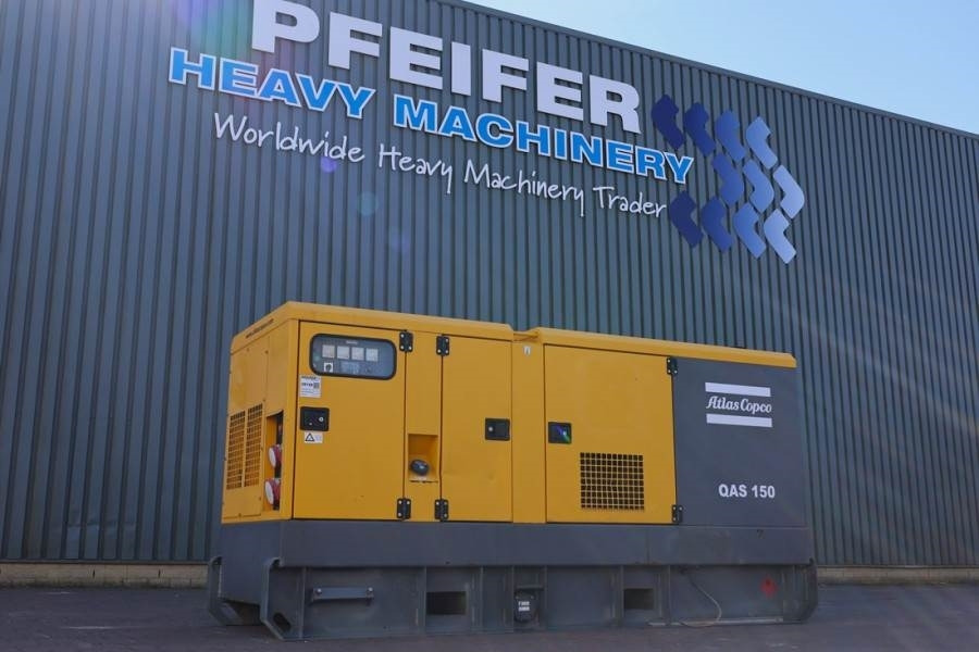 Atlas Copco QAS 150 Diesel, 150KVA - Groupe électrogène: photos 1 Atlas Copco QAS 150 Diesel, 150KVA - Groupe électrogène: photos 1