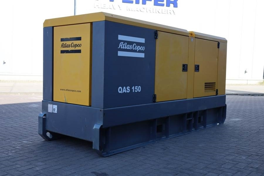 Atlas Copco QAS 150 Diesel, 150KVA - Groupe électrogène: photos 2 Atlas Copco QAS 150 Diesel, 150KVA - Groupe électrogène: photos 2