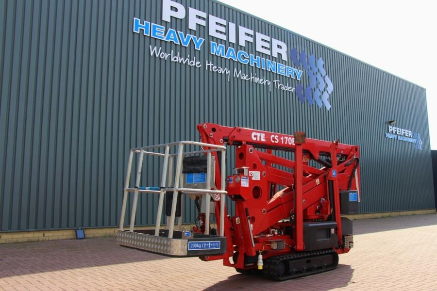 Nacelle articulée, Nacelle araignée CTE CS170E Valid inspection, *Guarantee! Bi-Energy, 17: photos 1