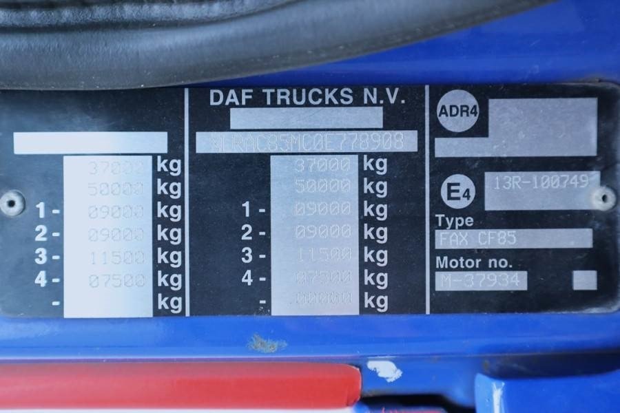DAF CF85 With THOR 0K6 CRANE Dutch Registration, Thor - Grue tout-terrain: photos 5 DAF CF85 With THOR 0K6 CRANE Dutch Registration, Thor - Grue tout-terrain: photos 5