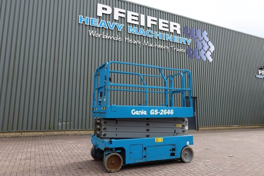 Genie GS2646 Electric, Working Height 9.80m, Capacity 45 - Nacelle ciseaux: photos 1 Genie GS2646 Electric, Working Height 9.80m, Capacity 45 - Nacelle ciseaux: photos 1