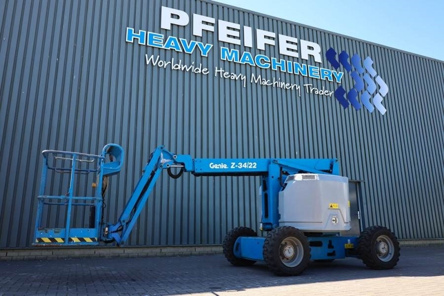 Genie Z34/22 Diesel, 4x4 Drive, 12.6m Working Height, 6. - Nacelle articulée: photos 1 Genie Z34/22 Diesel, 4x4 Drive, 12.6m Working Height, 6. - Nacelle articulée: photos 1