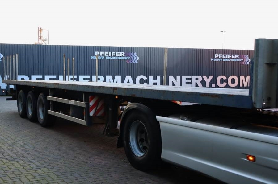 Groenewegen DRO-12-27 3 Axle Trailer, 32t Capacity, BPW Axles  - Semi-remorque plateau: photos 2 Groenewegen DRO-12-27 3 Axle Trailer, 32t Capacity, BPW Axles  - Semi-remorque plateau: photos 2