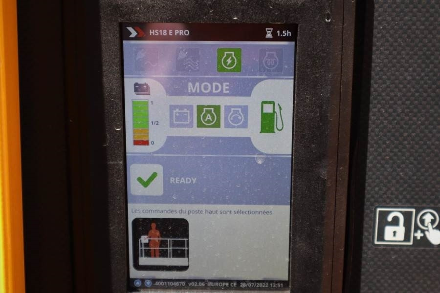 Haulotte HS18EPRO Valid Inspection, Full Electric 4x4 Drive - Nacelle ciseaux: photos 4 Haulotte HS18EPRO Valid Inspection, Full Electric 4x4 Drive - Nacelle ciseaux: photos 4