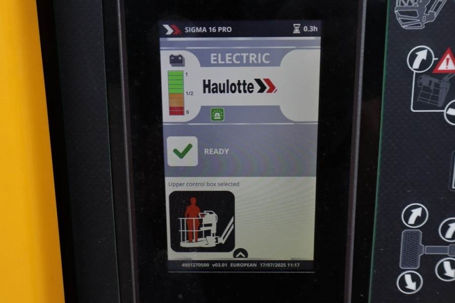 Haulotte SIGMA 16PRO NEW / UNUSED, Valid Inspection, *Guara - Nacelle articulée: photos 5 Haulotte SIGMA 16PRO NEW / UNUSED, Valid Inspection, *Guara - Nacelle articulée: photos 5