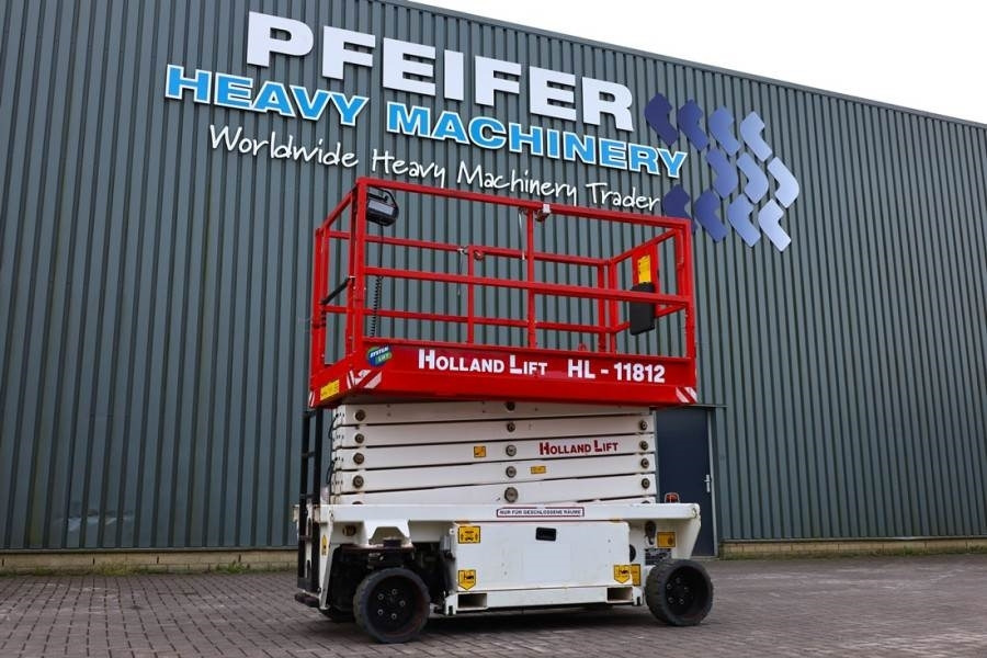 Holland Lift Ecostar HL-11812 Electric, 14m Working Height, 300 - Nacelle ciseaux: photos 1 Holland Lift Ecostar HL-11812 Electric, 14m Working Height, 300 - Nacelle ciseaux: photos 1