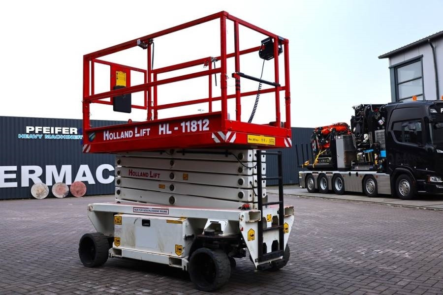 Nacelle ciseaux Holland Lift Ecostar HL-11812 Electric, 14m Working Height, 300: photos 8