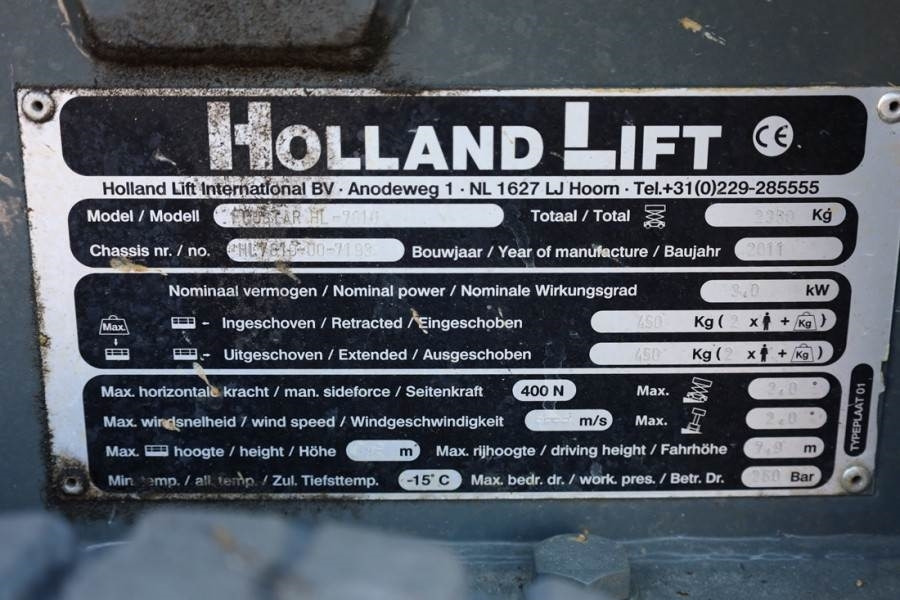 Holland Lift Ecostar HL-7810 Electric, 10m Working Height, 450k - Nacelle ciseaux: photos 4 Holland Lift Ecostar HL-7810 Electric, 10m Working Height, 450k - Nacelle ciseaux: photos 4