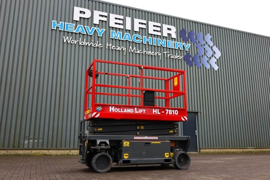 Holland Lift Ecostar HL-7810 Electric, 10m Working Height, 450k - Nacelle ciseaux: photos 1 Holland Lift Ecostar HL-7810 Electric, 10m Working Height, 450k - Nacelle ciseaux: photos 1