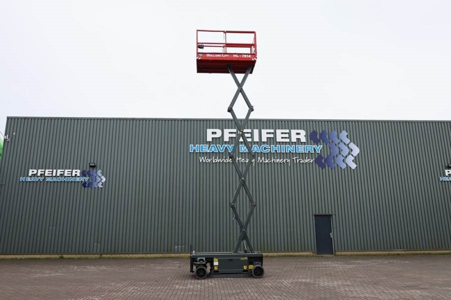 Holland Lift Ecostar HL-7814 Electric, 10m Working Height, 450k - Nacelle ciseaux: photos 3 Holland Lift Ecostar HL-7814 Electric, 10m Working Height, 450k - Nacelle ciseaux: photos 3