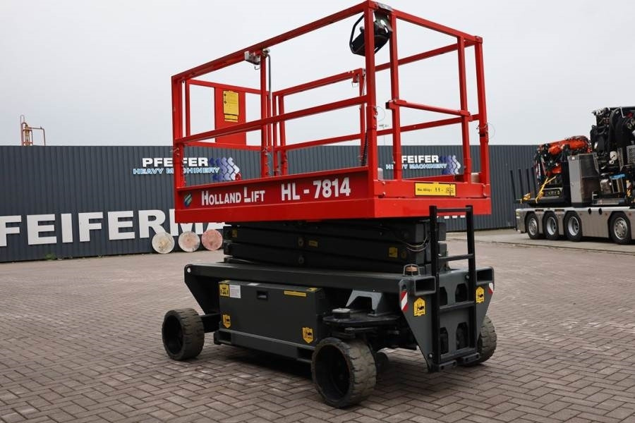 Holland Lift Ecostar HL-7814 Electric, 10m Working Height, 450k - Nacelle ciseaux: photos 2 Holland Lift Ecostar HL-7814 Electric, 10m Working Height, 450k - Nacelle ciseaux: photos 2