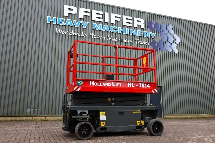 Holland Lift Ecostar HL-7814 Electric, 10m Working Height, 450k - Nacelle ciseaux: photos 1 Holland Lift Ecostar HL-7814 Electric, 10m Working Height, 450k - Nacelle ciseaux: photos 1