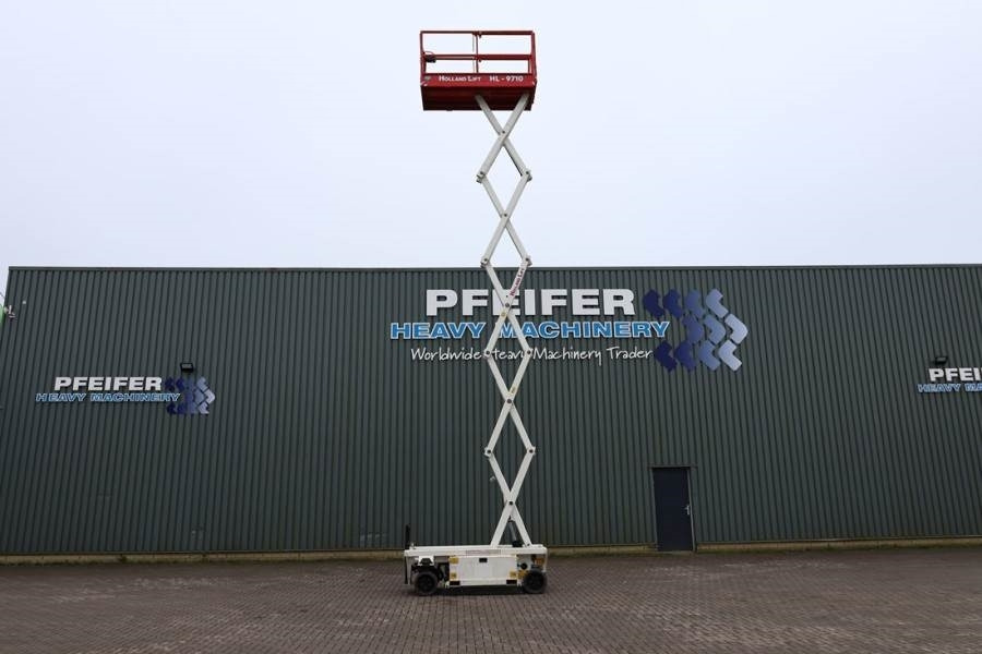 Holland Lift Ecostar HL-9710 Electric, 12m Working Height, 325k - Nacelle ciseaux: photos 3 Holland Lift Ecostar HL-9710 Electric, 12m Working Height, 325k - Nacelle ciseaux: photos 3